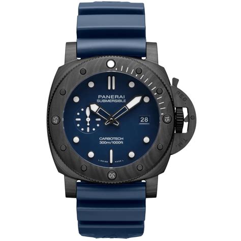 panerai submersible quarantaquattro carbotech|Panerai submersible carbotech marina militare.